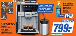 K+B Expert SIEMENS Kaffeevollautomat EQ6 plus extraklasse TE657F03DE Angebot