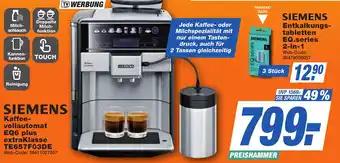K+B Expert SIEMENS Kaffeevollautomat EQ6 plus extraklasse TE657F03DE Angebot