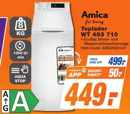 K+B Expert Amica Toplader WT 483 710 Angebot