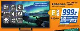 K+B Expert Hisense Mini LED TV 75E8Q Angebot