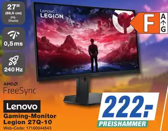 K+B Expert Lenovo Gaming-Monitor Legion 27Q-10 Angebot