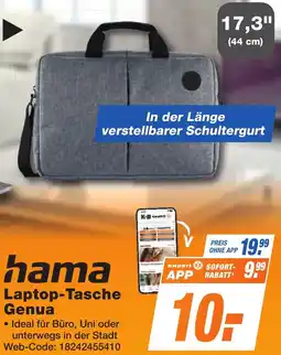 K+B Expert hama Laptop-Tasche Genua Angebot