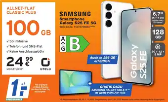 K+B Expert SAMSUNG Smartphone Galaxy S25 FE 5G Angebot