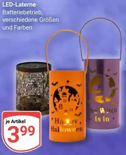 Globus LED-Laterne Angebot