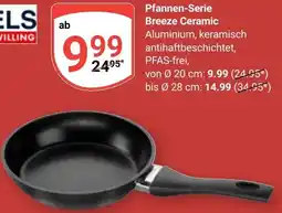 Globus HENCKELS by ZWILLING Pfannen-Serie Breeze Ceramic Angebot