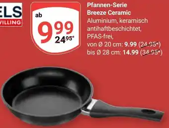 Globus HENCKELS by ZWILLING Pfannen-Serie Breeze Ceramic Angebot