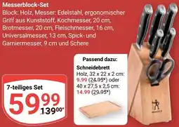 Globus HENCKELS by ZWILLING Messerblock-Set Angebot