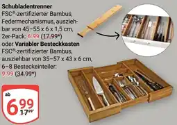 Globus Kesper Schubladentrenner Angebot