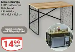Globus Kesper Mikrowellenregal Angebot
