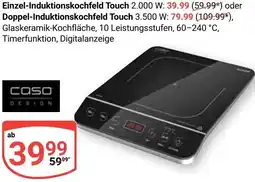 Globus Caso Design Einzel-Induktionskochfeld Touch Angebot