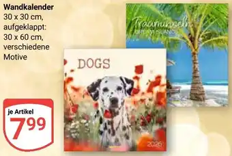 Globus Wandkalender Angebot