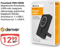 Globus Denver Powerbank PBW-5000B Angebot