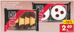 Netto Marken-Discount Gaber Linzer Stangerl oder Linzer Augen Angebot