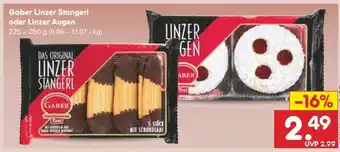 Netto Marken-Discount Gaber Linzer Stangerl oder Linzer Augen Angebot