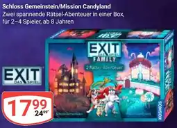 Globus Schloss Gemeinstein/Mission Candyland Angebot