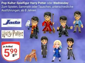 Globus Pop-Kultur-Spielfigur Harry Potter oder Wednesday Angebot