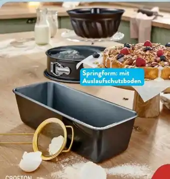Aldi Süd Crofton Profi-Backformen Angebot
