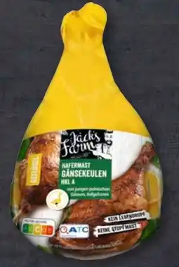 Aldi Süd Jack’s Farm Hafermastgänsekeulen Angebot
