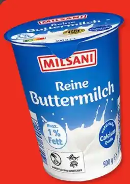 Aldi Süd Milsani Reine Buttermilch Angebot