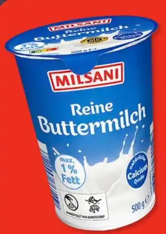 Aldi Süd Milsani Reine Buttermilch Angebot