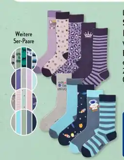 Aldi Süd Lily & Dan Kinder-Socken 5er Pack Angebot