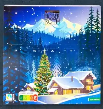Aldi Süd Moser Roth Mini-Pralinen-Adventskalender Angebot