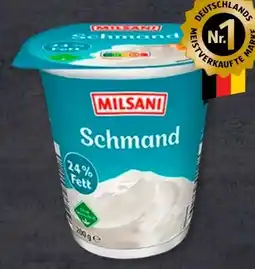 Aldi Süd Milsani Schmand Angebot