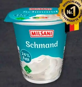 Aldi Süd Milsani Schmand Angebot