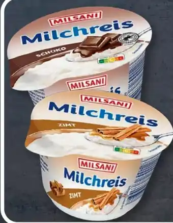 Aldi Süd Milsani Milchreis Angebot