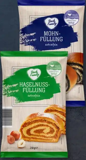 Aldi Süd Back Family Backfüllung Angebot