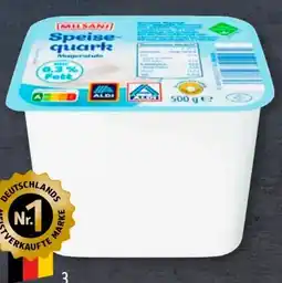 Aldi Süd Milsani Speisequark Magerstufe Angebot