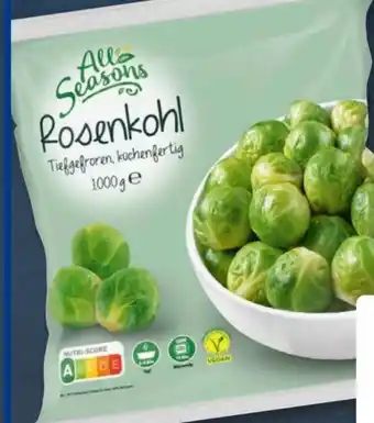 Aldi Süd All Seasons Rosenkohl Angebot