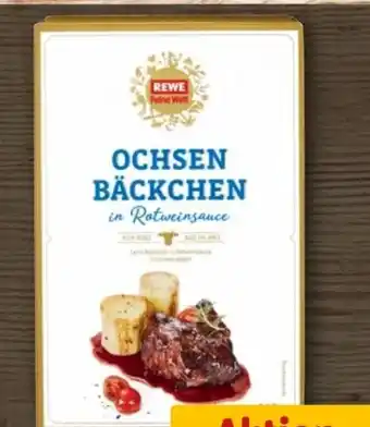 REWE Rewe Feine Welt Ochsen-Bäckchen in Rotweinsauce Angebot