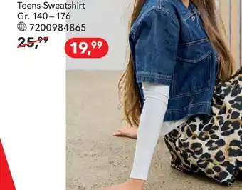 dodenhof Teens-Sweatshirt Angebot