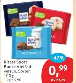 Budni Ritter Sport Bunte Vielfalt Angebot