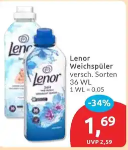 Budni Lenor Weichspüler Angebot
