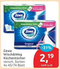 Budni Zewa Wisch&Weg Küchentücher Angebot