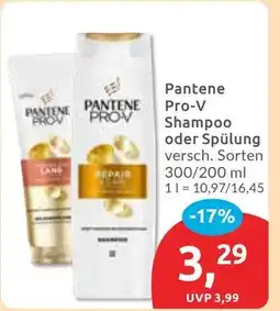 Budni Pantene Pro-V Shampoo oder Spülung Angebot