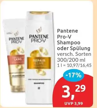 Budni Pantene Pro-V Shampoo oder Spülung Angebot