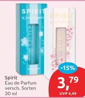 Budni Spirit Eau de Parfum Angebot