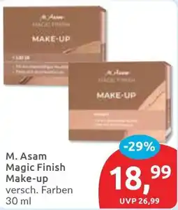 Budni M. Asam Magic Finish Make-up Angebot