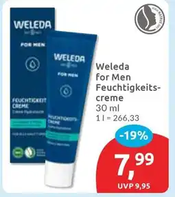 Budni Weleda for Men Feuchtigkeitscreme Angebot