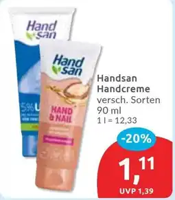 Budni Handsan Handcreme Angebot