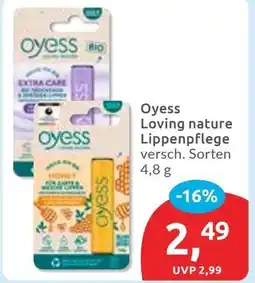 Budni oyess Loving nature Lippenpflege Angebot