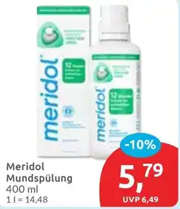 Budni Meridol Mundspülung Angebot