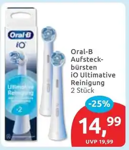 Budni Oral-B Aufsteckbürsten iO Ultimative Reinigung Angebot