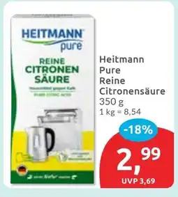 Budni Heitmann Pure Reine Citronensäure Angebot