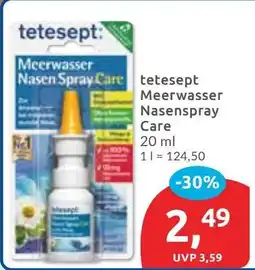 Budni tetesept: Meerwasser Nasenspray Care Angebot