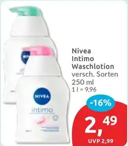Budni Nivea Intimo Waschlotion Angebot