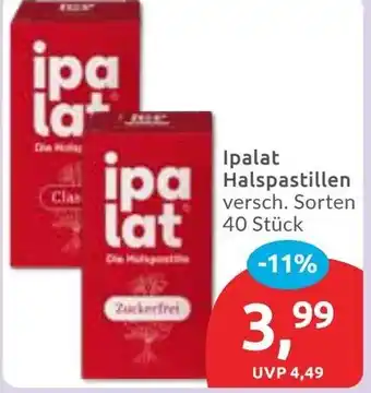 Budni Ipalat Halspastillen Angebot